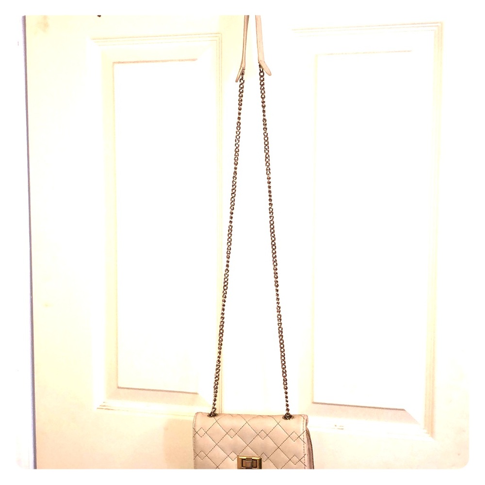 A cross body purse